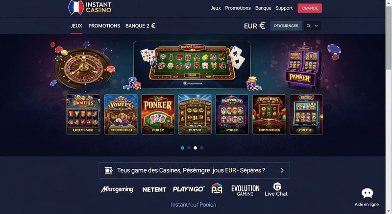 Démarrez Votre Expérience en Ligne : Instant Casino Francophone à Connexion - aperçu Démarrez Votre Expérience en Ligne : Instant Casino Francophone à Connexion - aperçu